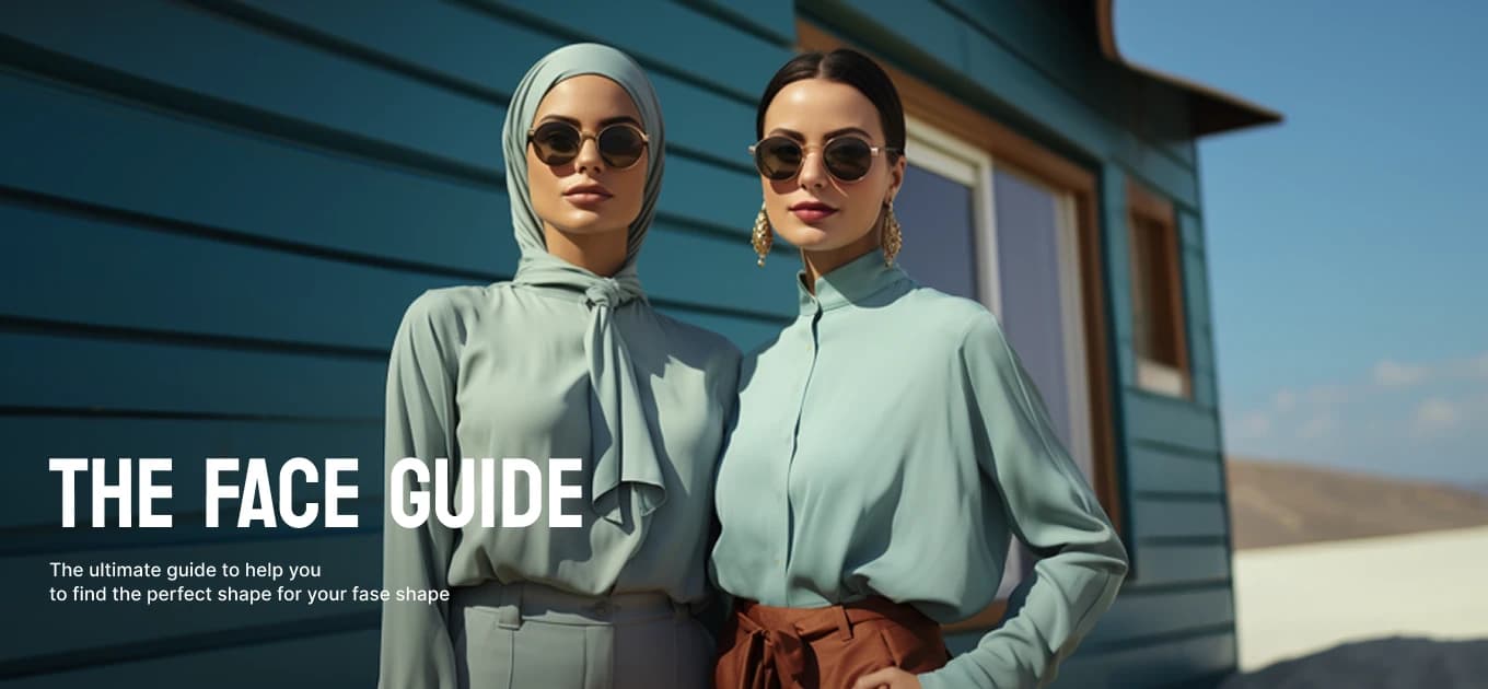 Баннер кампании The Face Guide на первом экране витрины